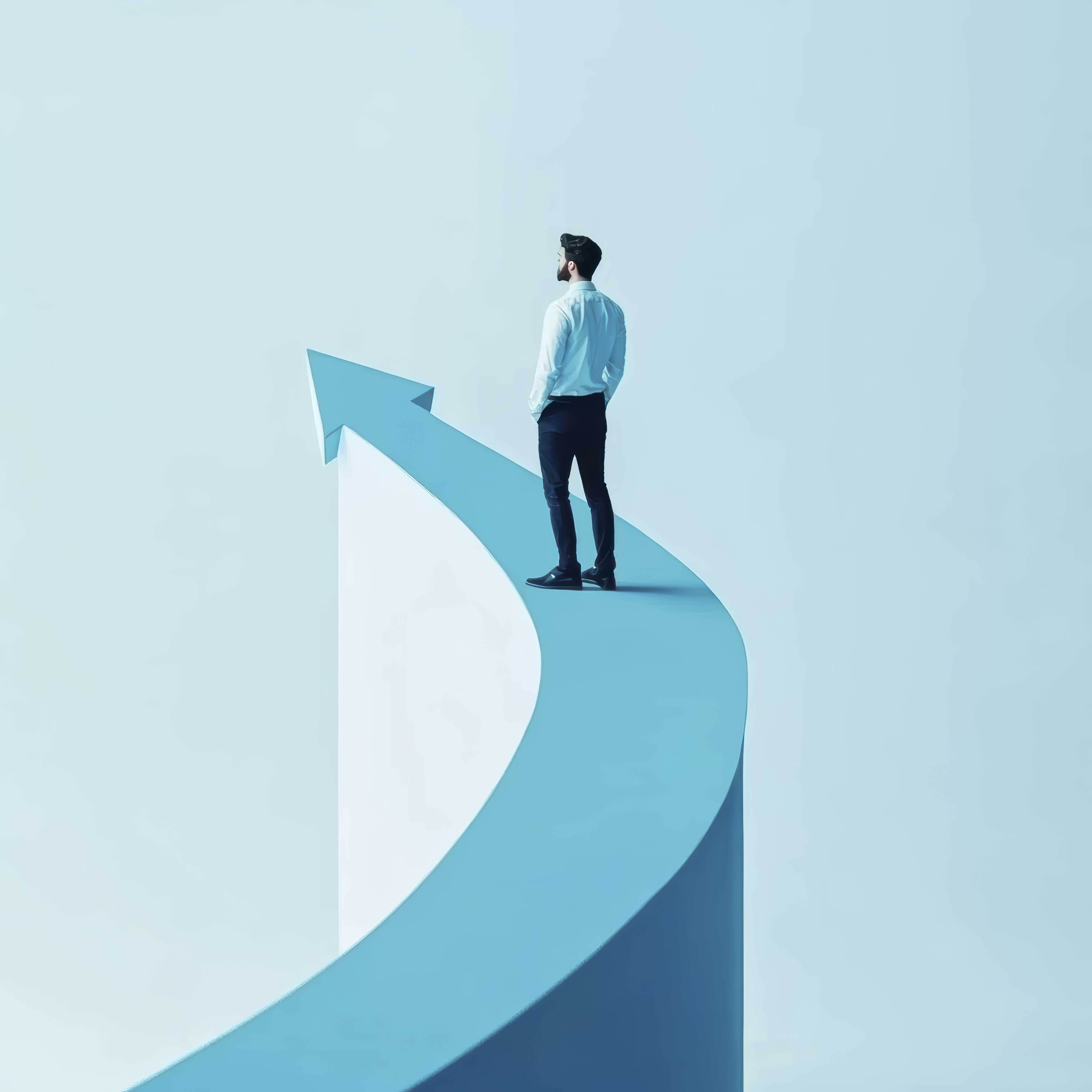 3D advertising element integrated into marketing material